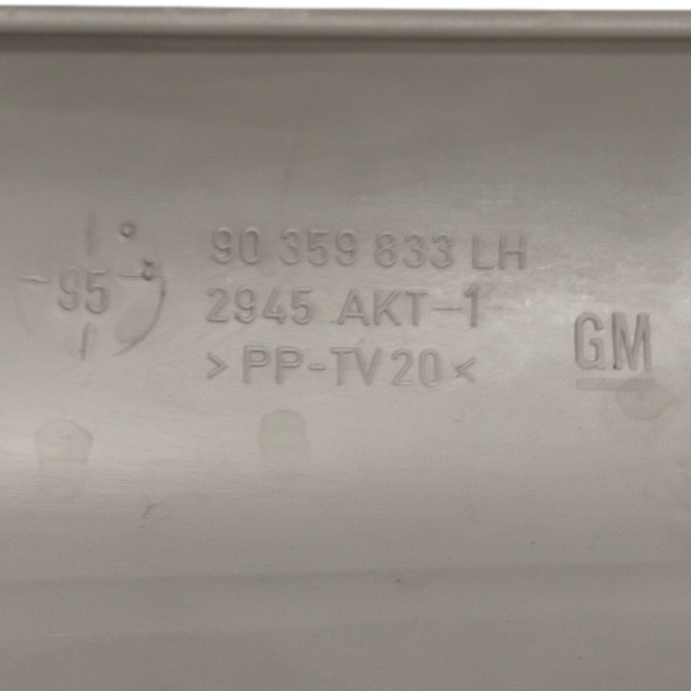 Acabamento Coluna Parabrisa Gm Astra Esquerdo 1995 V20 Branco 5
