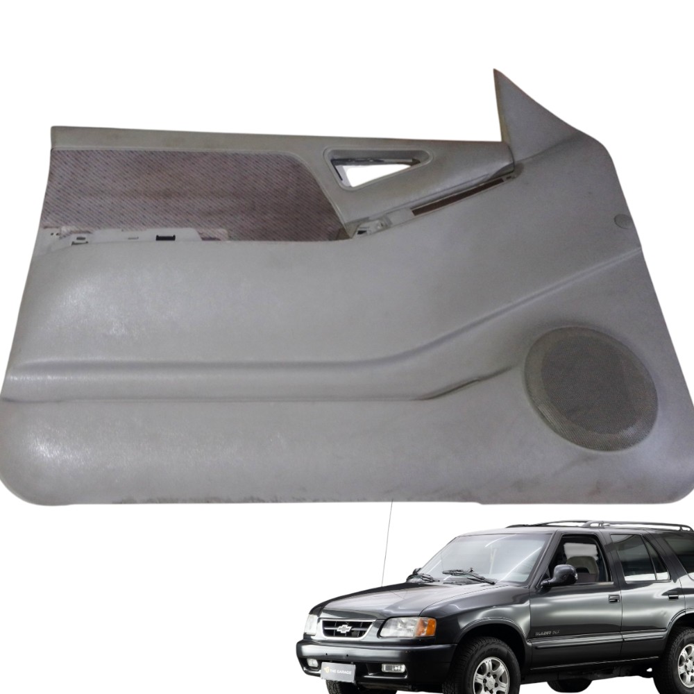Forro Porta Dianteira Esquerda Chevrolet Blazer 1997 Cinza Cinza