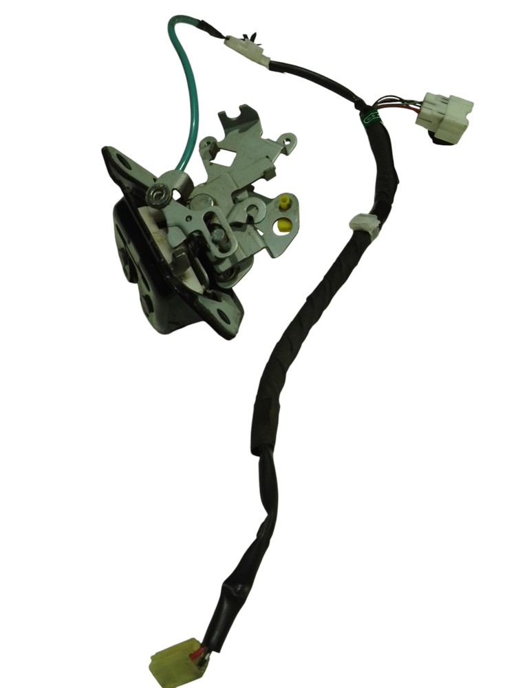 Fechadura Traseira Porta Malas Nissan March 2011 2018 Preto 3