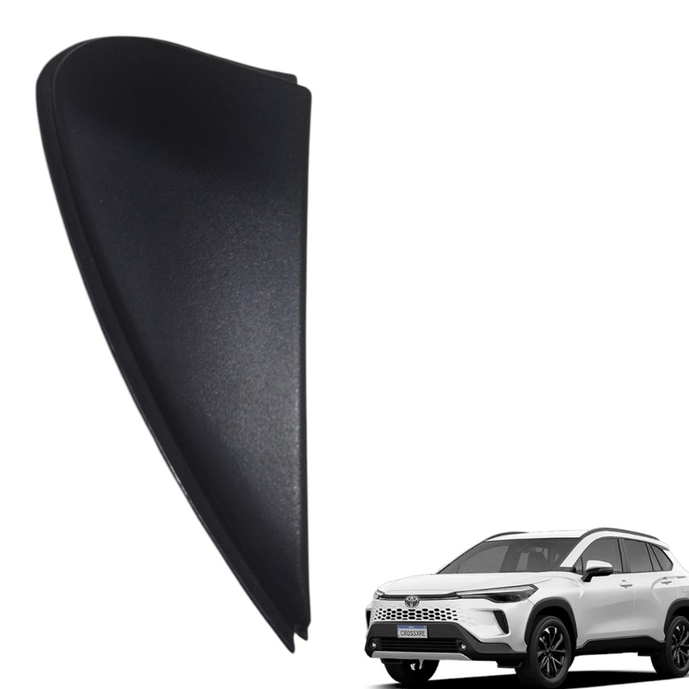 Acabamento Moldura Retrovisor Toyota Corolla 2015/19 Preto