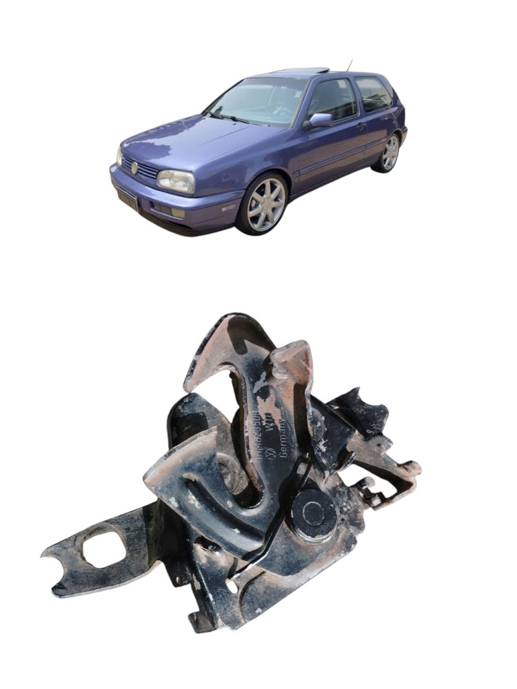 Fechadura Capô Trava Vw Golf Polo 1995 A 2004 Original 6