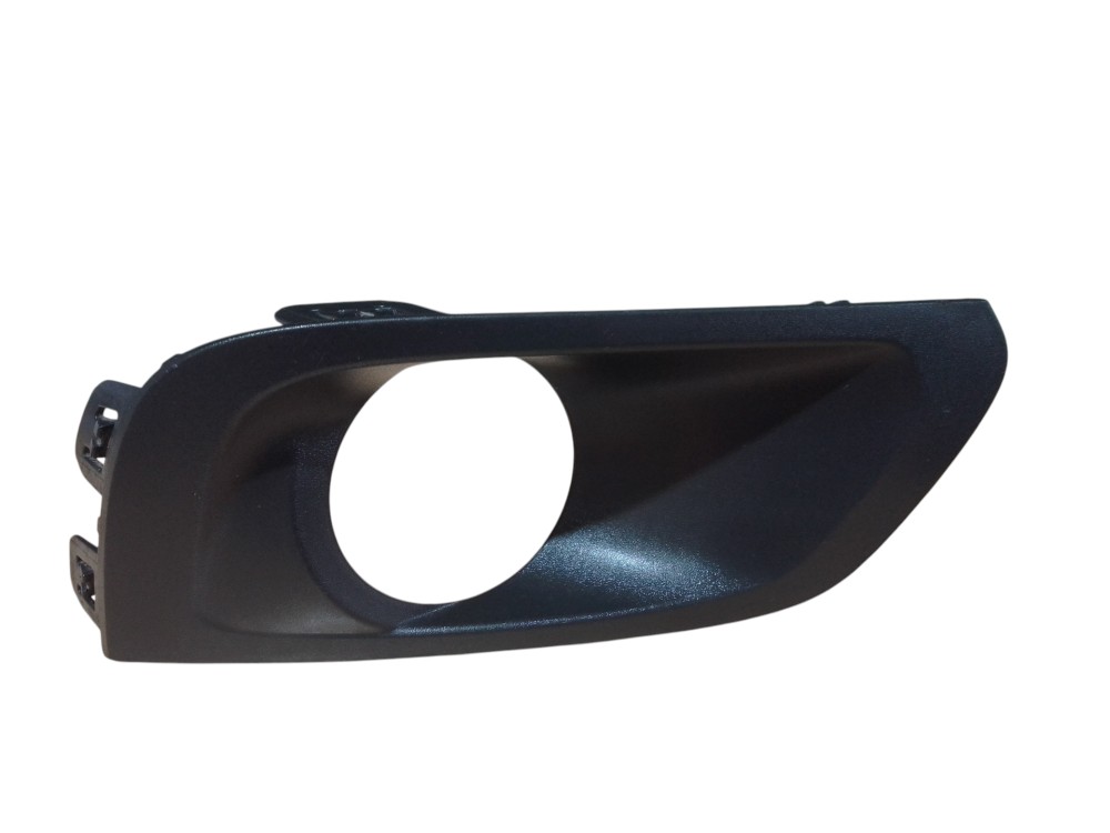Moldura Grade Farol Milha Direito Gm Onix Prisma 2015 A 2019 Preto Direito 4
