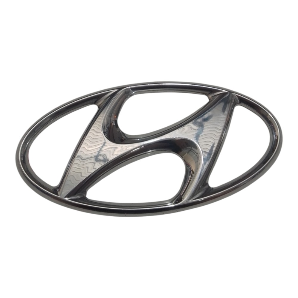 Emblema Traseiro Do Hyundai Hb20 – 2013/1019 Original  Prateado 5