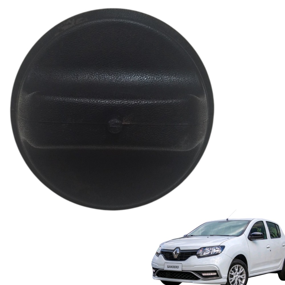 Tampa Combustível Tanque Renault Duster Sandero 2015 Preto