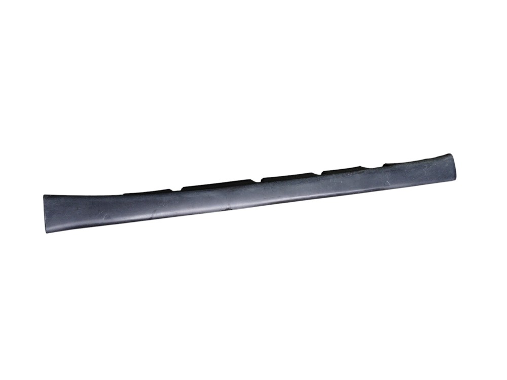 Spoiler Saia Lateral Lado Esquerdo Fiat Palio Siena 1996-04 Preto