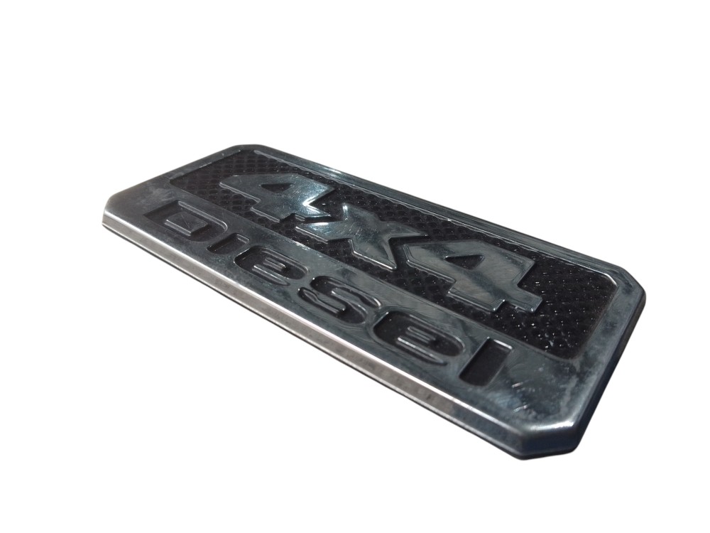 Emblema Letreiro Tampa Traseira Toro 4×4 Diesel Cromado  Cromado 5