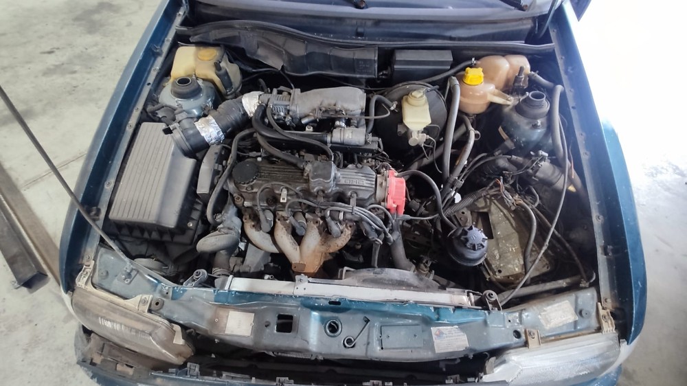 Caixote Chevrolet Astra 95 Teto Lateral Mini Frente Traseira Verde 4