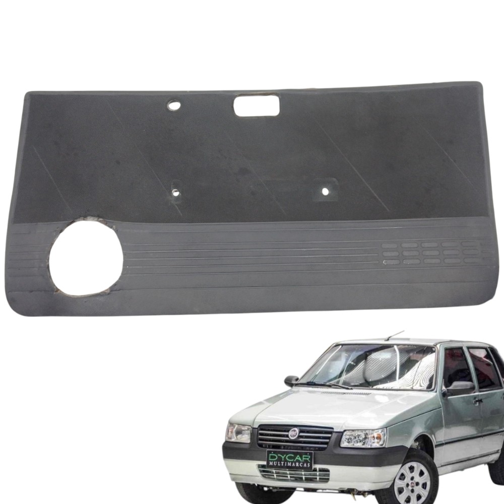 Forro Porta Dianteira Direita Fiat Uno Mille 2007/2008 Preto