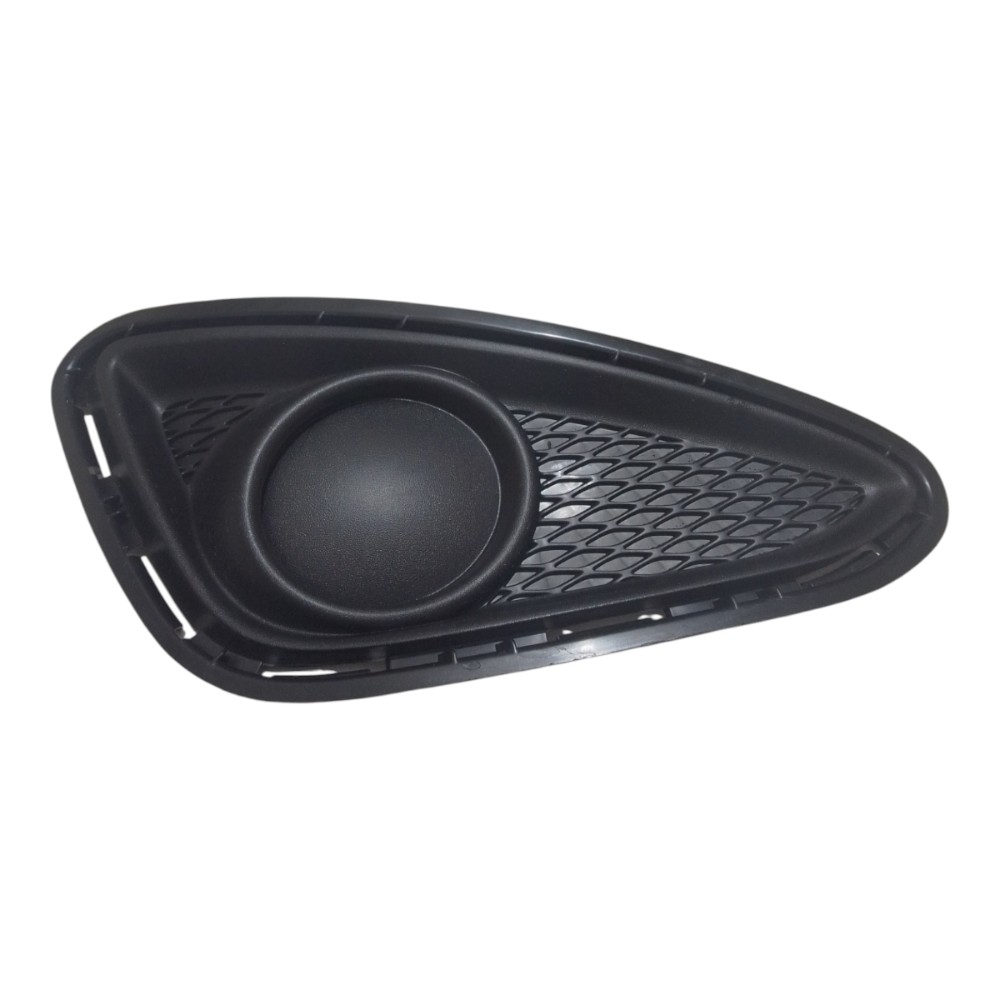 Moldura Grade Farol Milha Direito Hyundai Hb20 2013/19 Preto Preto Direito 2