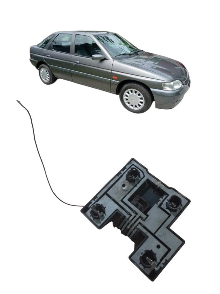 Soquete Lanterna Traseira Direito Ford Escort 1993 A 2002 Direito/passageiro Vermelho