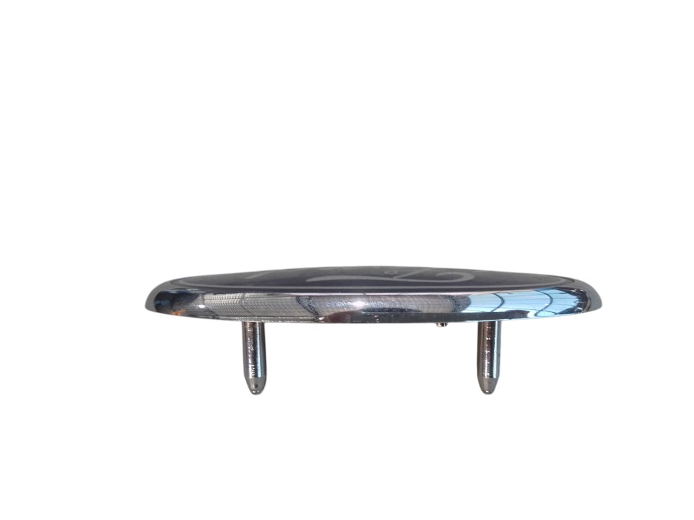 Emblema Oval Grade Frontal Ford Ka 2013 A 2021 Azul 12x5cm Azul-escuro 4