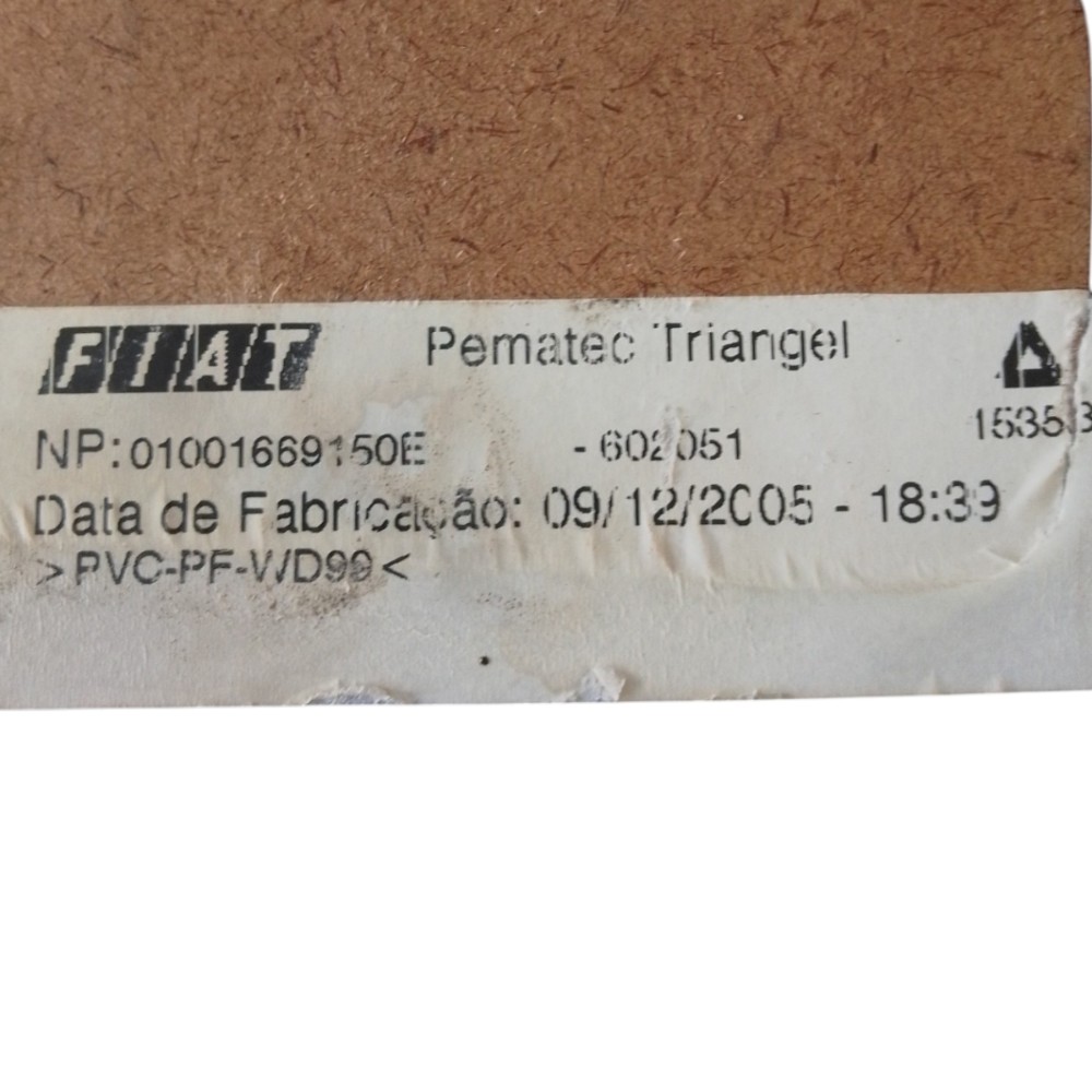 Forro Fiat Uno Mille 2005/2006 Dianteiro Esquerdo 15353 Preto 7