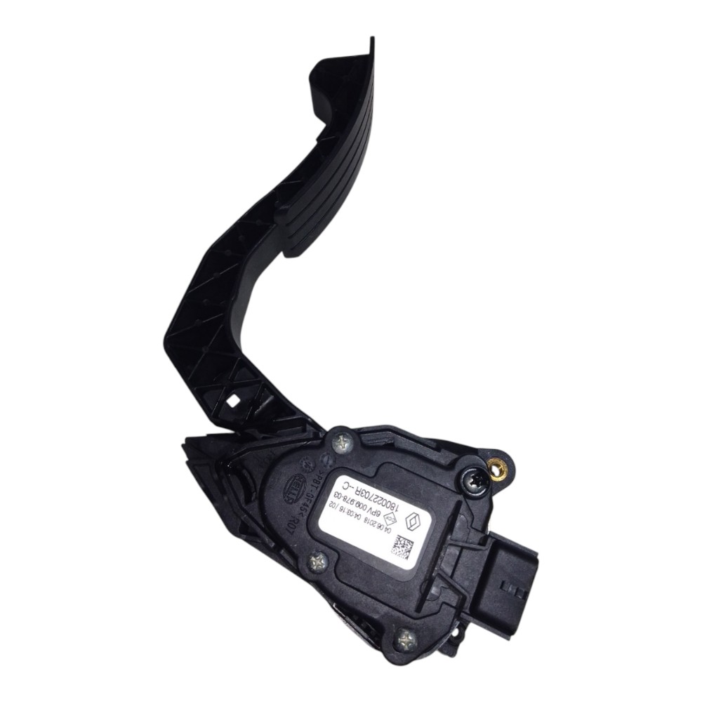 Pedal Acelerador 1. Renault Duster Logan Sandero 2015 A 2019 Preto 5