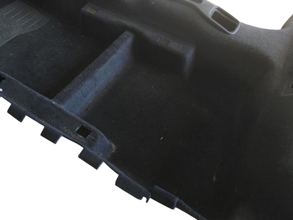 Forro Tapete Carpete Assoalho Vw Fox 2004 A 2009 Original Vw Preto 7
