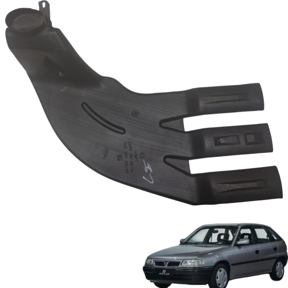 Duto Ar Esquerdo Chevrolet Gm Astra 1995 V20 90462233 Preto