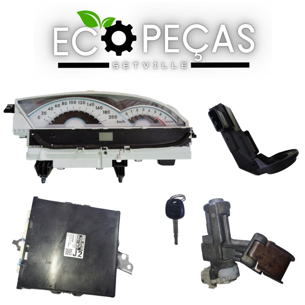 Kit Code Módulo Toyota Etios 1.3 1.5 Manual 2013/2016