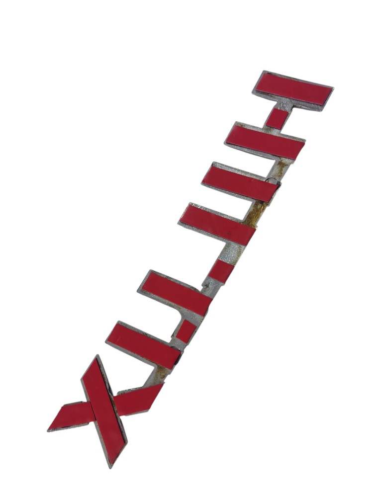 Emblema Hilux Cromado Original – Cromado 4