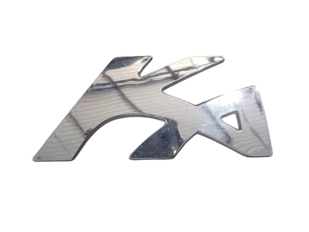 Emblema Letreiro Tampa Traseiro Ford Ka  Cromado Cromado 6