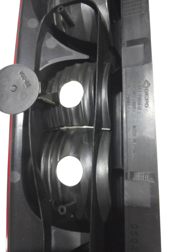 Lanterna Traseira Fiat Doblô 2010 2018 Fiorino 2014 diante Direito/passageiro 8