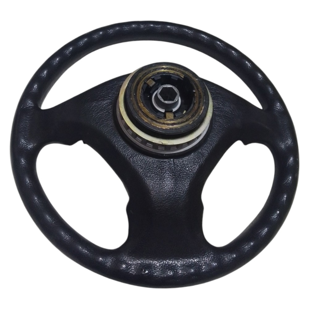 Volante Direção Ford Escort/fiesta 1996/2003 96fb3600 Ka Preto 9