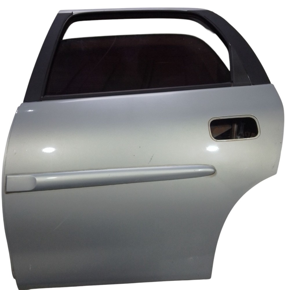 Porta Corsa Traseira Esquerdo Chevrolet 2000 2010 Traseira Esquerdo Prata