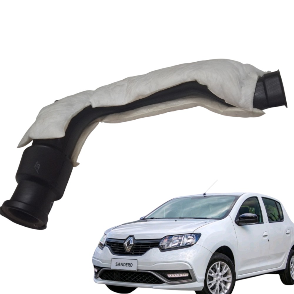 Duto Saída Ar D Renault Logan Sandero 2015/22 278708107r Preto