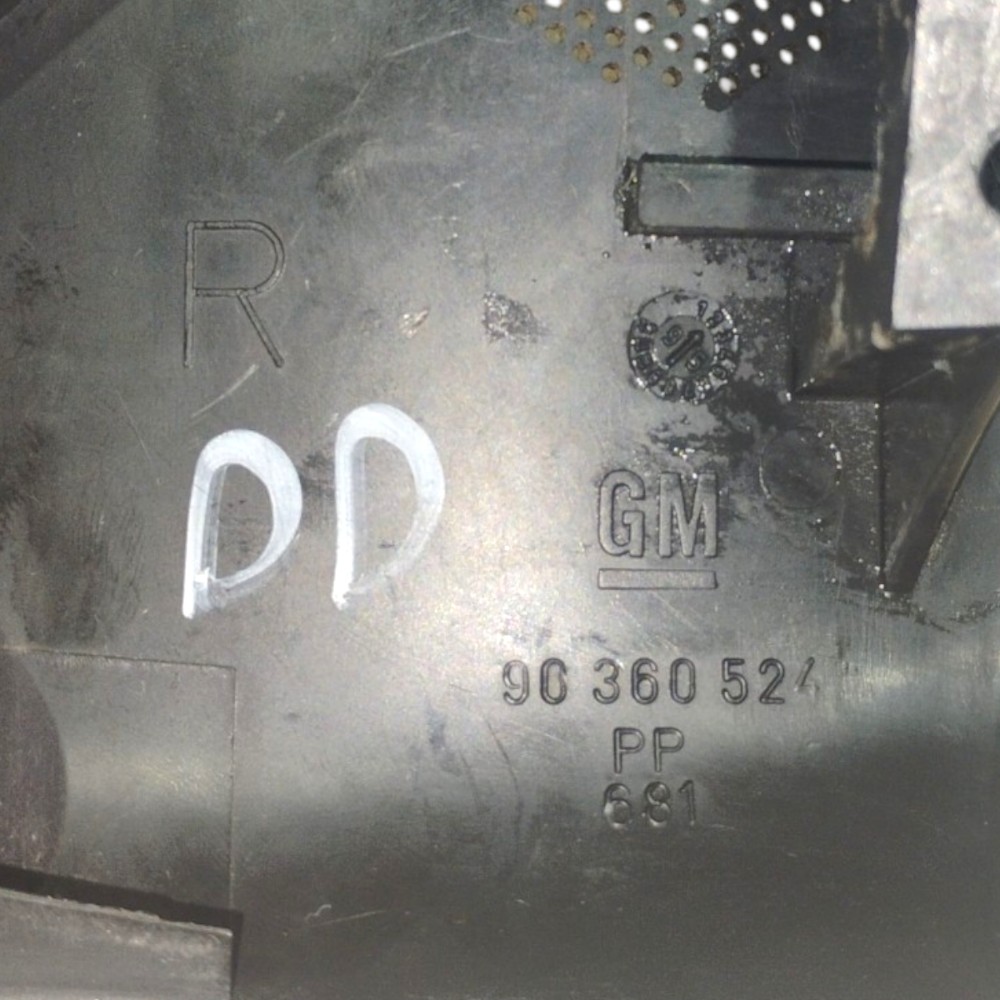 Acabamento Interno Retrovisor Dianteiro Direito Gm Astra V20 4