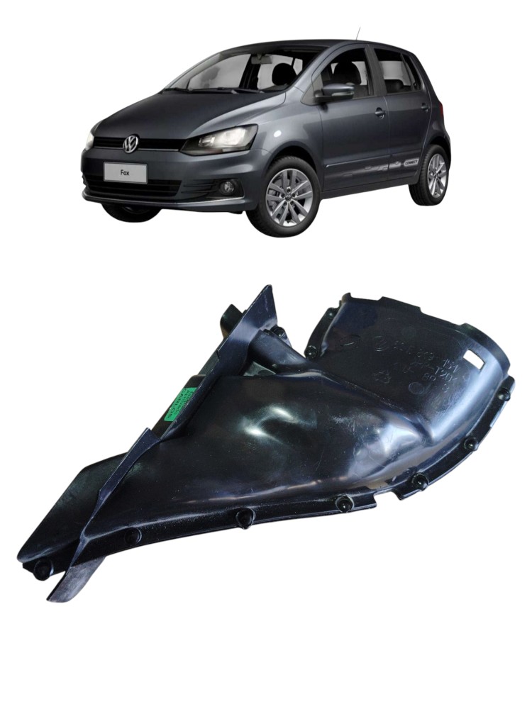 Duto Ar Saída Ventilação Difusor Esquerdo Vw Fox 2001/2015  Preto 3