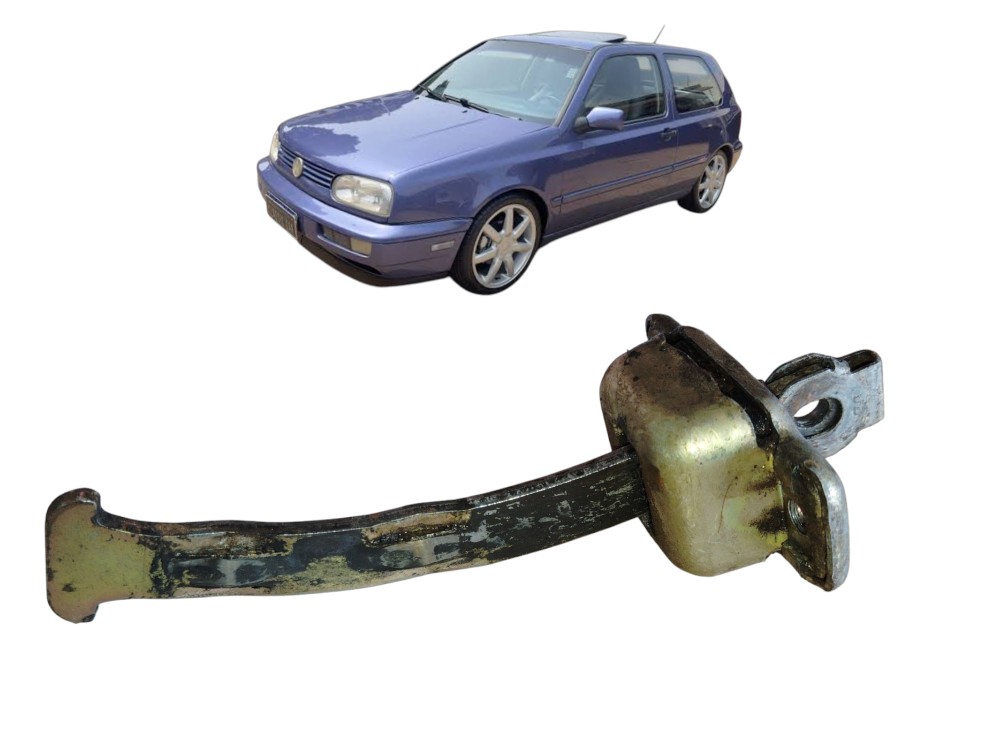 Limitador Porta Dianteira Direita Vw Golf Mk3 1995 A 2000 Dourado 3