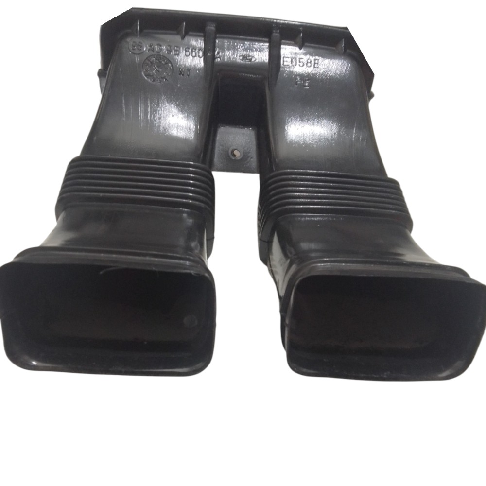 Duto Duplo Central Ventilação Painel Interno Ford Escort Preto 3