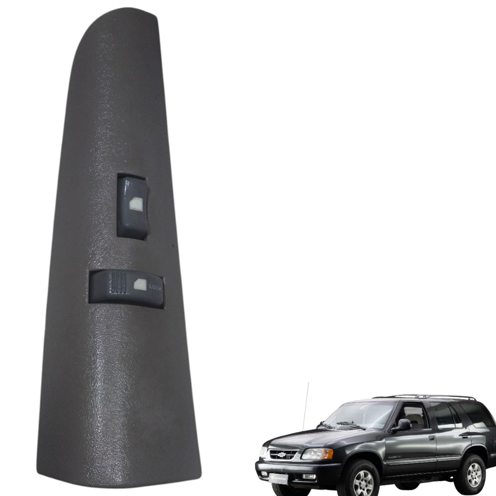 Moldura Botão Vidro Elétrico Chevrolet Blazer 95/00 15704038