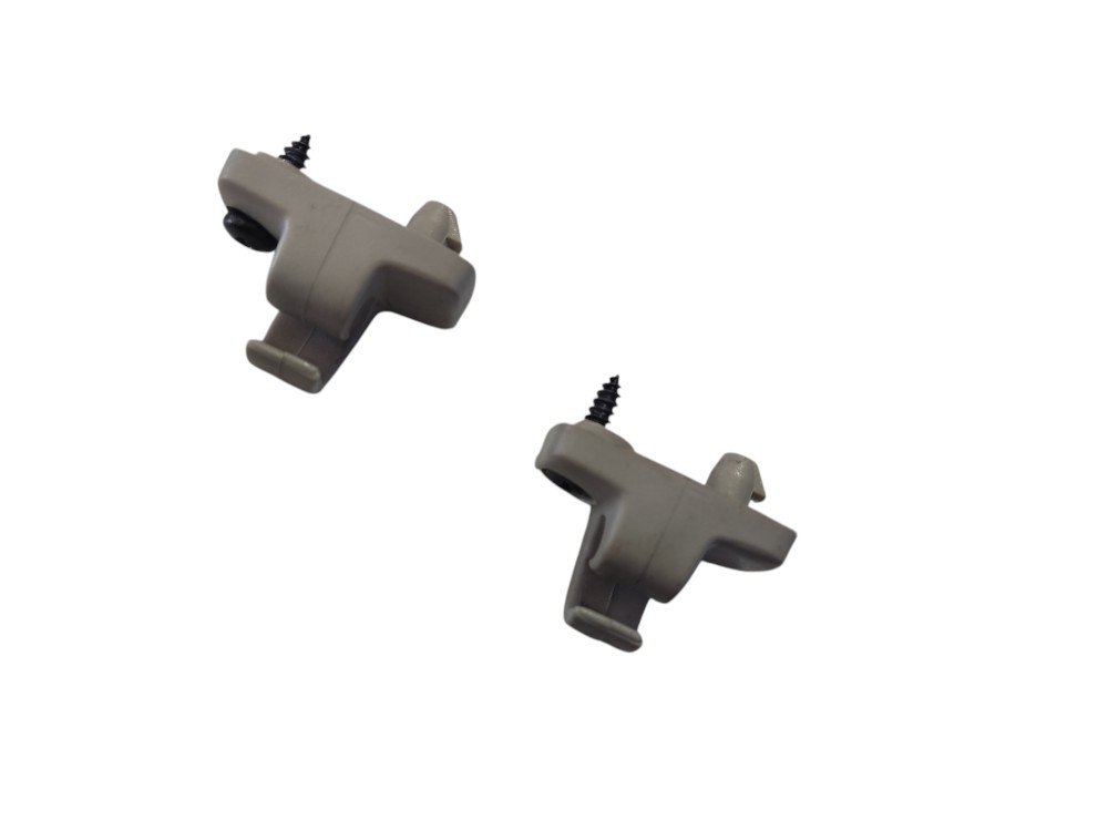 2 Presilhas Suporte Quebra Sol Esquerdo Direito Vw Fox