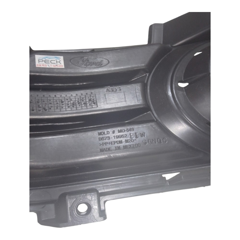 Moldura Do Farol Milha Direito Ford Fusion 2013-2016 Preto Preto Direito 5