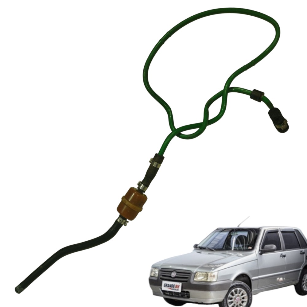 Filtro Combustível Com Tubo Partida Frio Fiat Uno Mille V19