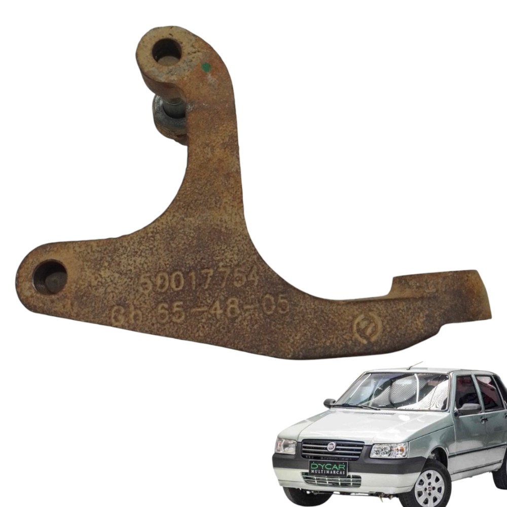 Suporte coxim traseiro cambio FIAT UNO Mille 2005 / 2006