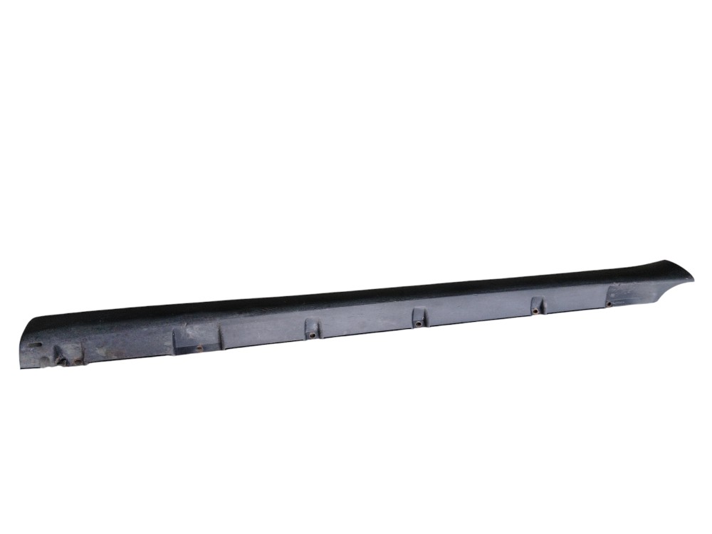 Spoiler Saia Lateral Lado Esquerdo Fiat Palio Siena 1996-04 Preto 3