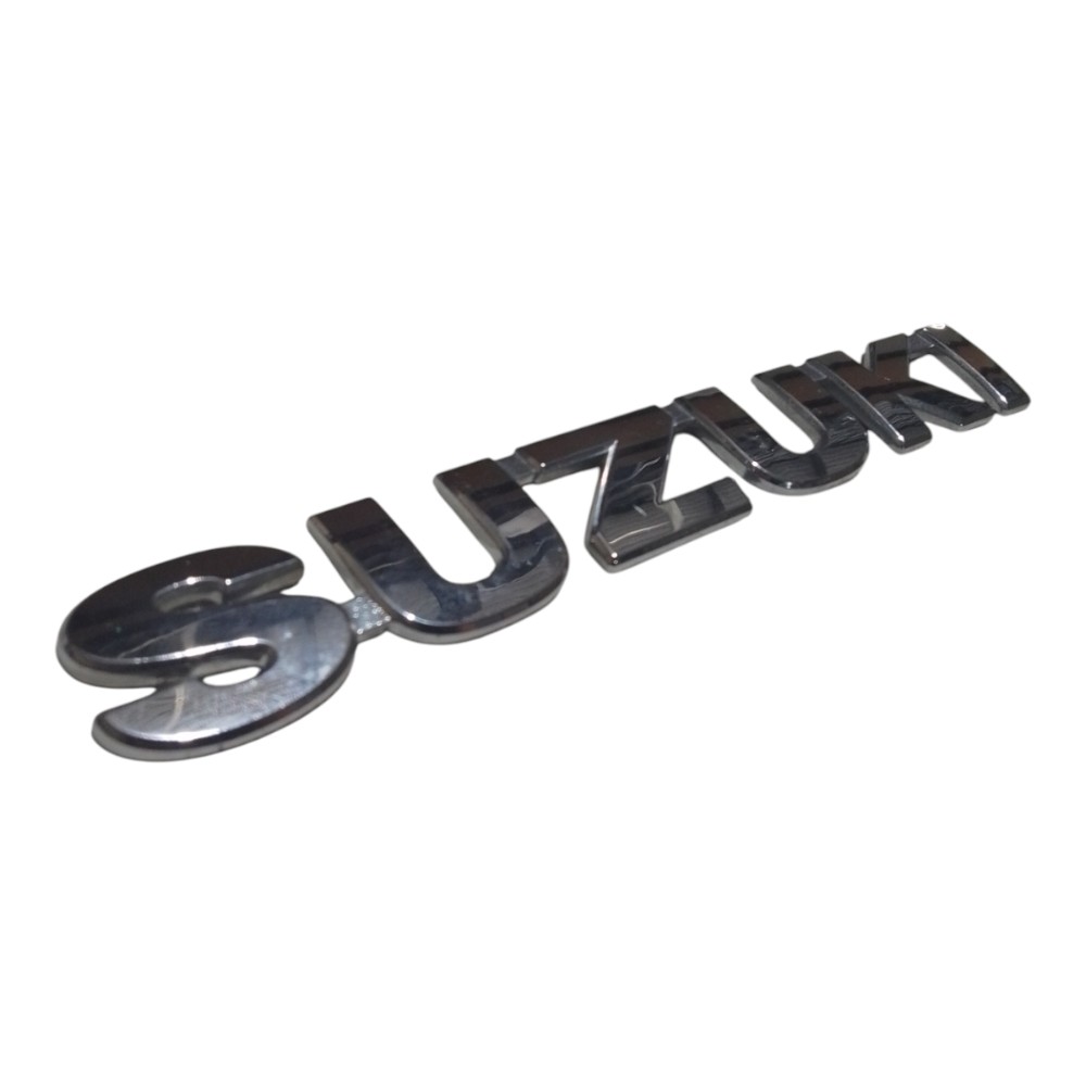 Emblema Traseiro Sa Suzuki Grand Vitara Original Prateado 2
