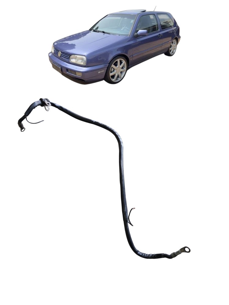 Chicote Cabo Positivo Do Motor Arranque Vw Golf 1995 A 2000 3