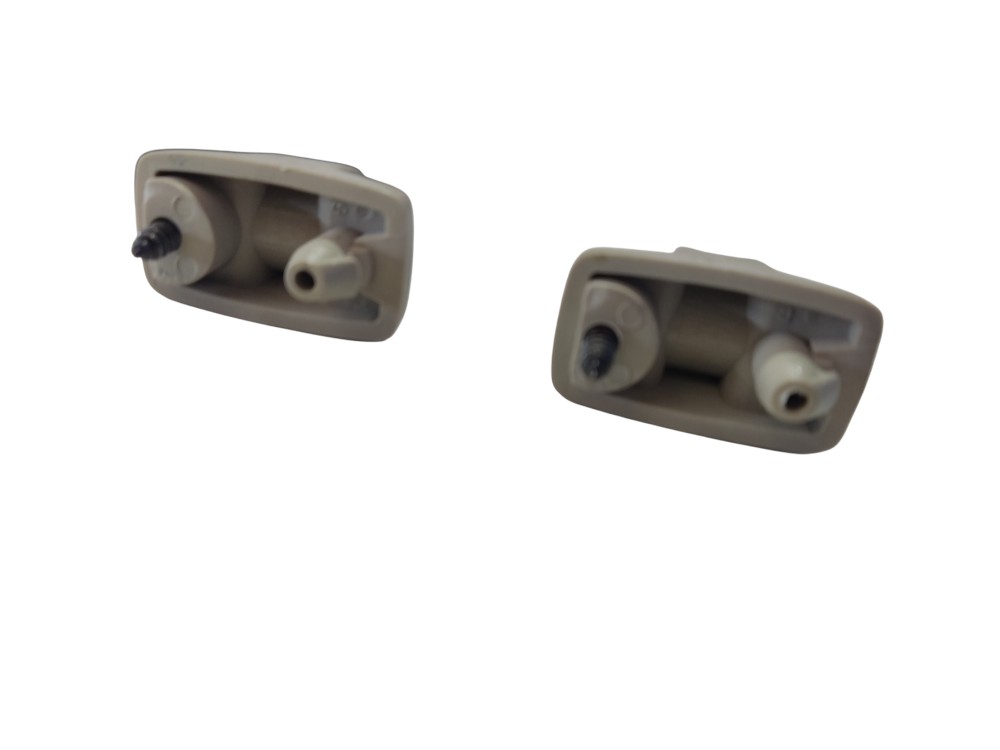2 Presilhas Suporte Quebra Sol Esquerdo Direito Vw Fox 3