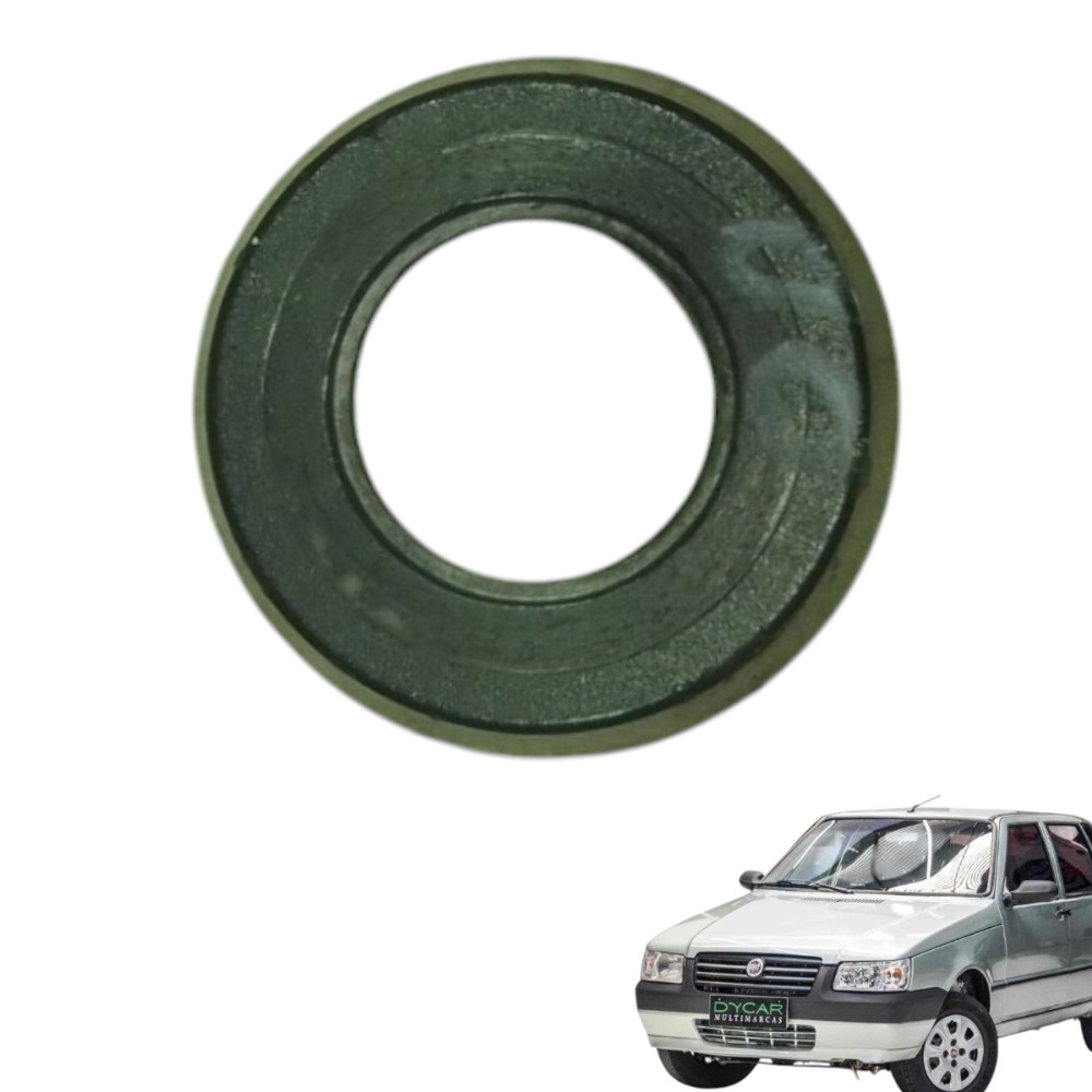 Moldura Manivela Porta Dianteira Direita Fiat Uno Mille V19 Preto