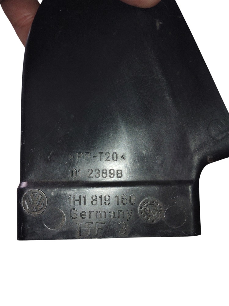 Acabamento Duto Do Ar Lado Direito Vw Golf 1995 A 2002  Preto 5