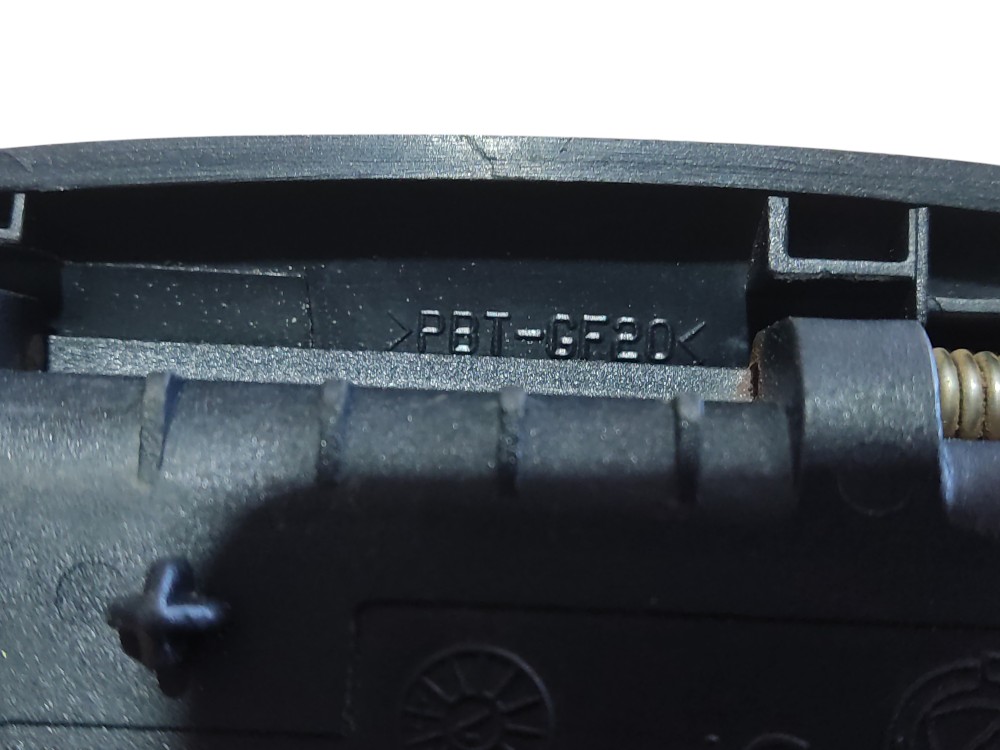 Maçaneta Dianteira Esquerda Fiat Siena Palio 96-05 Original Preto Dianteira 7