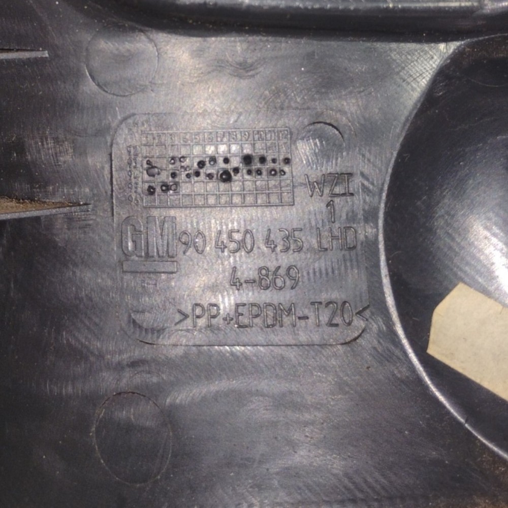 Moldura Central Painel Gm Astra 1993 1997 90450435 Difusor 4