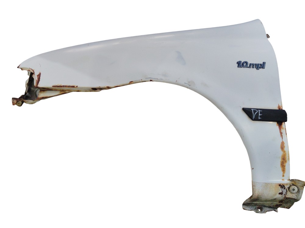 Paralama Dianteiro Esquerdo Branco Fiat Siena Palio 1996/04 1