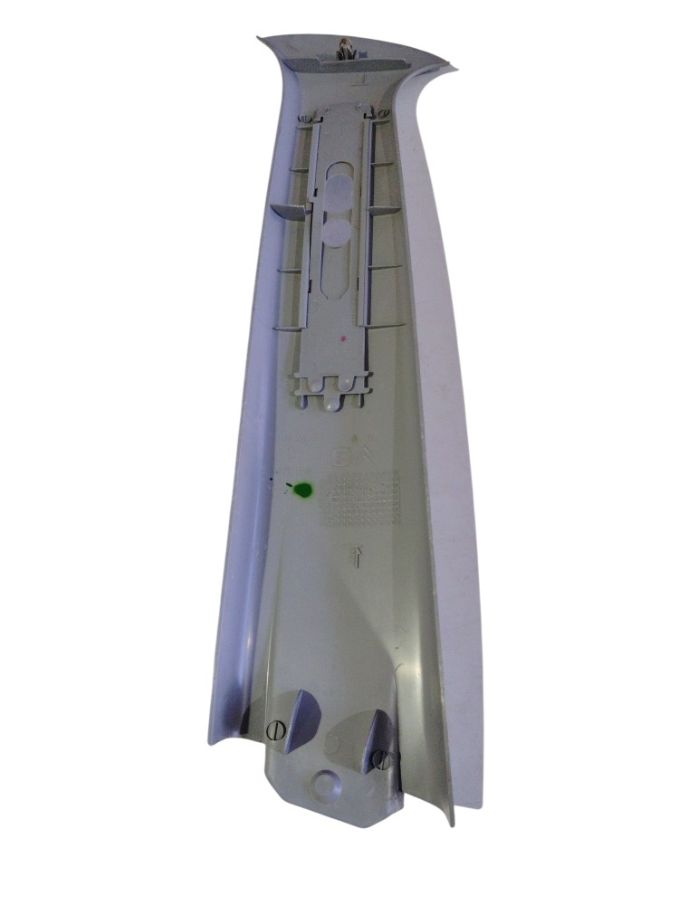 Moldura Coluna Cinto Lado Direito Xsara Picasso 2000 A 2010 Cinza Claro 2