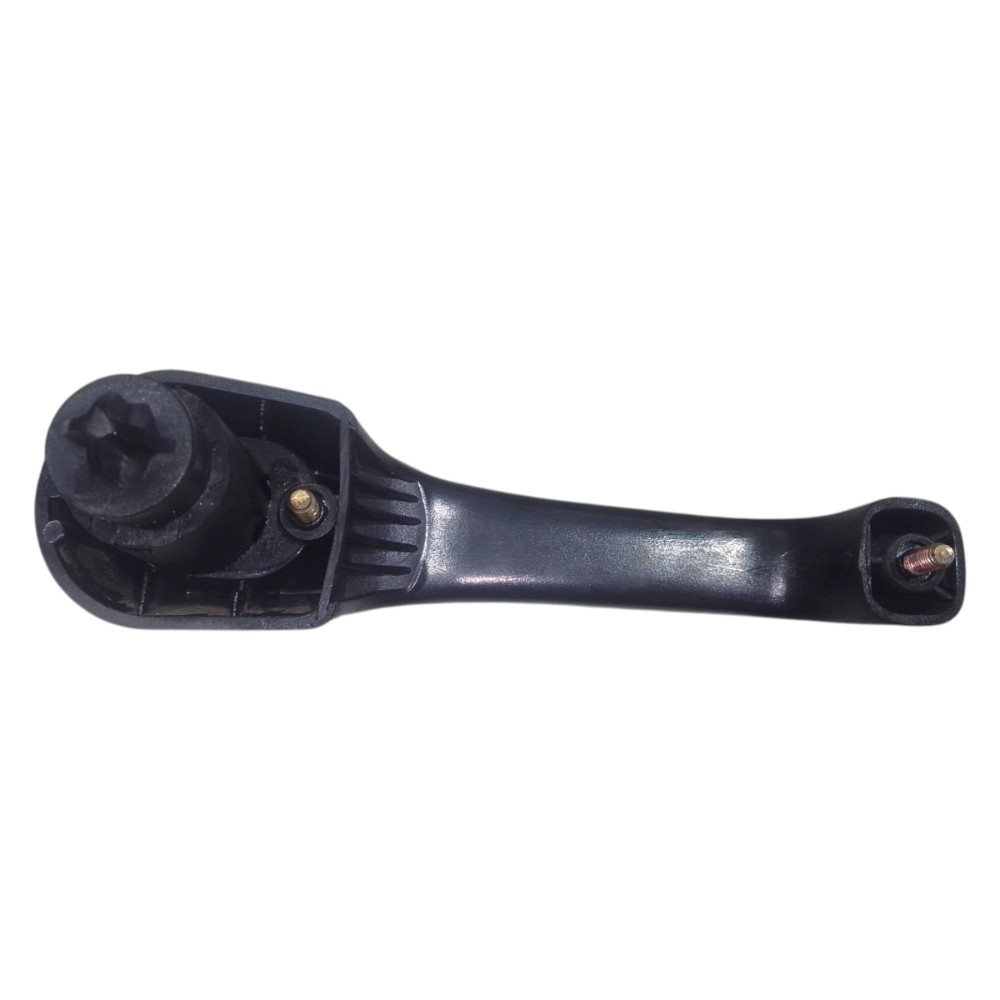 Maçaneta Externa Traseira Esquerda Fiat Uno 2005 / 2006 Preto Traseira 3