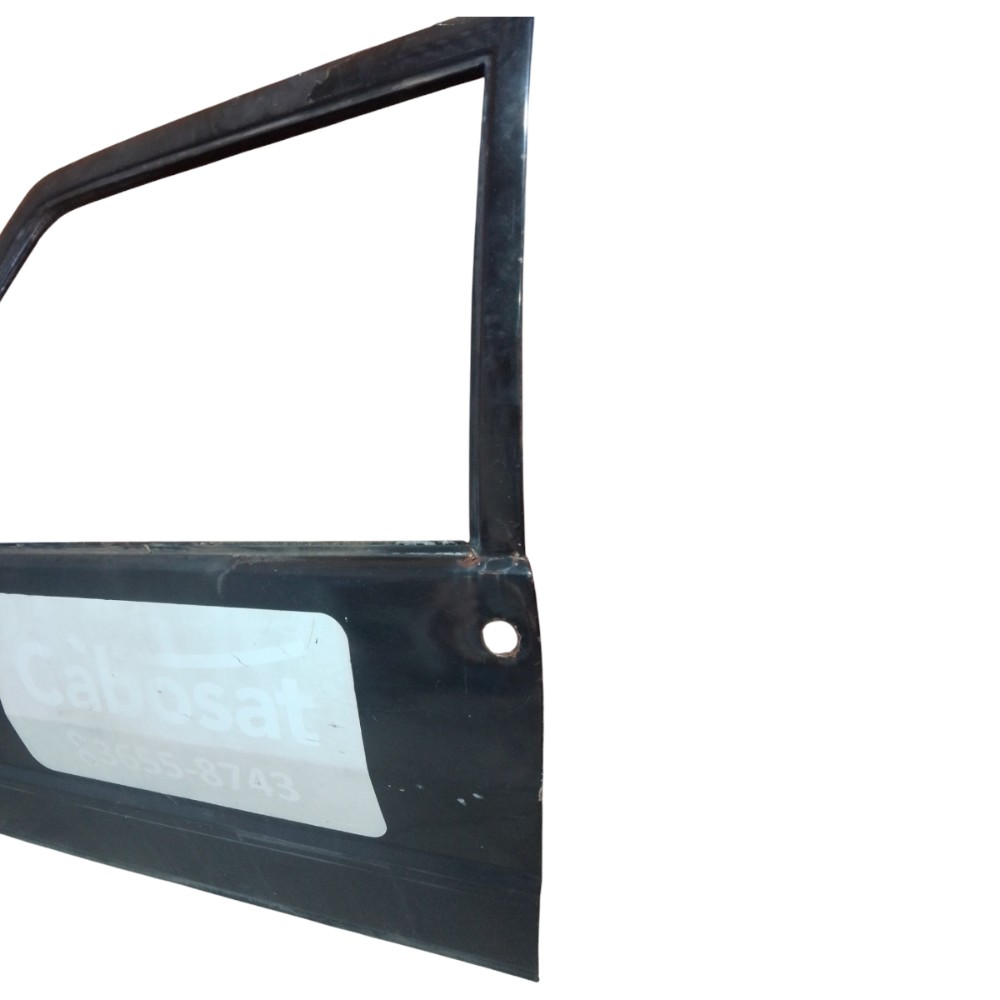 Porta Dianteira Esquerda Fiat Uno Mille V15 Et5297 Dianteira Esquerdo Preto 4