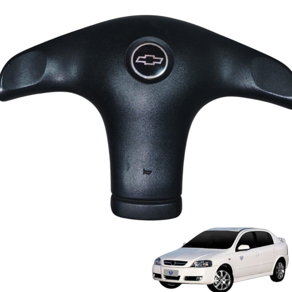 Tampa Buzina Volante Chevrolet Vectra 1995 90372684 Preto
