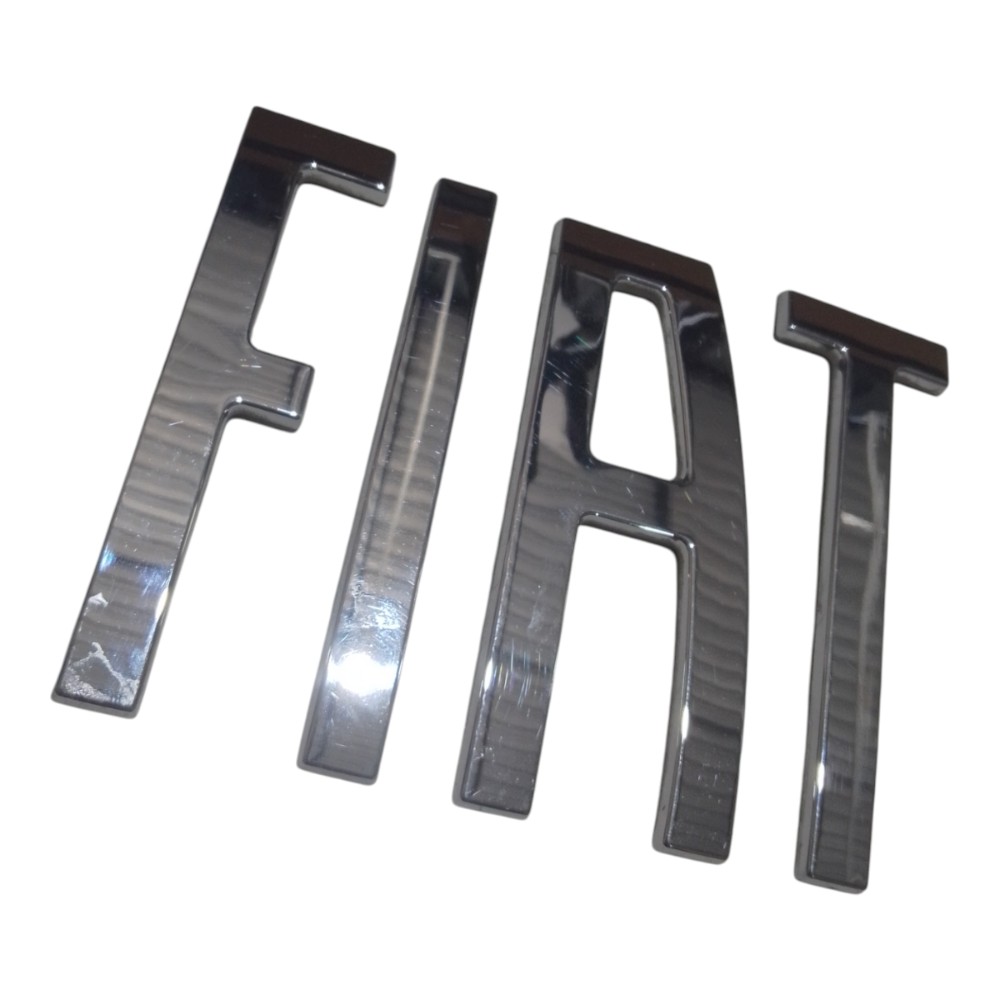 Emblema Do Fiat Cronos 2020/24 Original  Prateado 2
