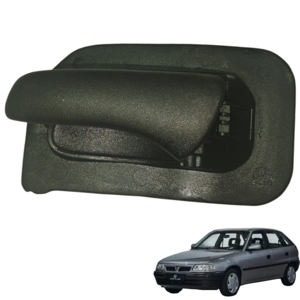 Maçaneta Interna Gm Astra Traseira Esquerda 1995 V20 Preto Traseira